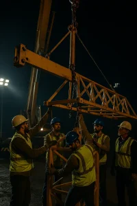 آموزش نصب تاور کرین