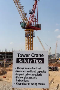 نکات ایمنی مربوط به تاور کرین چیست؟