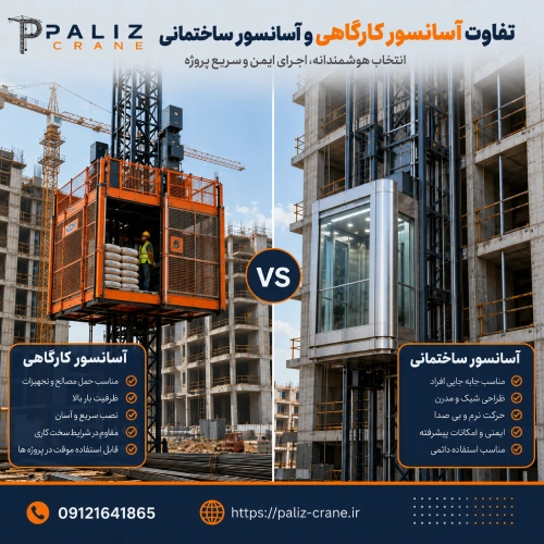 تفاوت آسانسور کارگاهی و ساختمانی